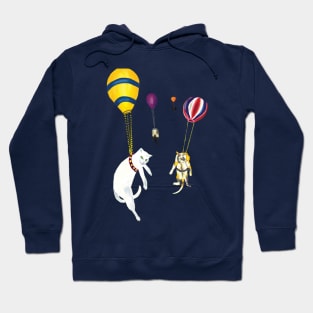 Floating Cats Hoodie